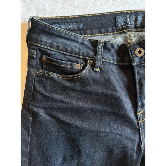 Lucky Brand Lolita Boot Cut Jean Dark Wash Woman Size 10 - Picture 6 of 12